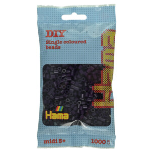 HAMA MIDI BEADS 1000 PCS AUBERGINE