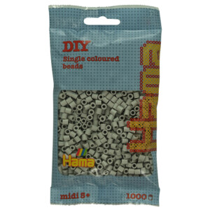 HAMA MIDI BEADS 1000 PCS CLOUDY GREY