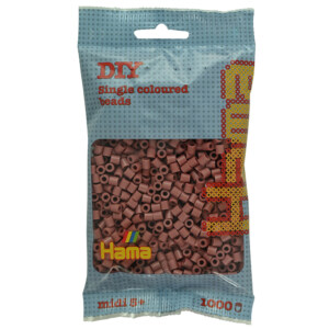 HAMA MIDI BEADS 1000 PCS DARK BLUSH