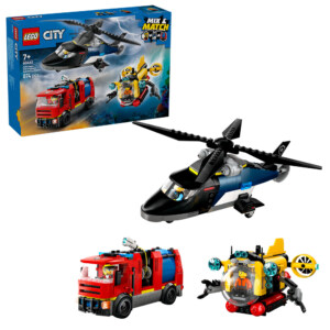 LEGO 60462 PAKKE MED HELIKOPTER, BRANNBI