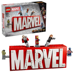 LEGO 76313 MARVEL LOGO OG MINIFIGURER