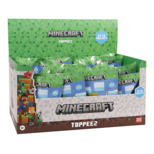 MINECRAFT 3D FIGURE 1 PC FOILBAG 24 PCS