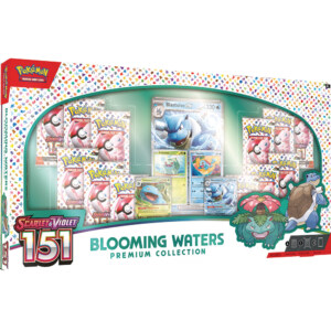 POKEMON BLOOMING WATER 151 PREMIUM BOX