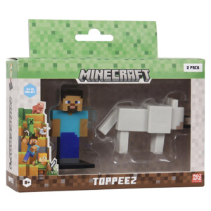 MINECRAFT 3D TOPPEEZ 2 PACK