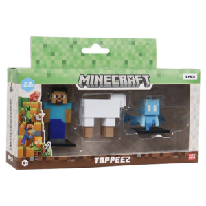 MINECRAFT 3D TOPPEEZ 3 PACK
