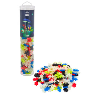 PLUS-PLUS GLOW MIX / 240 PCS TUBE