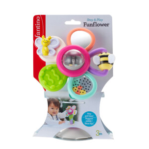 SNURRENDE BLOMST M/SUGEPROPP (19CM)