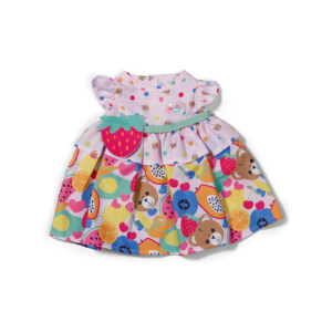 DUKKEKLÆR - BABY BORN DRESS FRUIT 43CM
