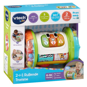 VTECH 2- IN 1 ROLLING EXPLORER DRUM NO